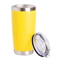 thumbnail image 4 of Vaso De Acero Inoxidable De 20oz Con Tapa Y Popote Amarillo, 4 of 5