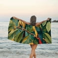 thumbnail image 6 of Orinice Quick Dry Bath Towel - Ultra-Fine Fiber Towel for Ultimate Comfort and High Absorbency - 27.5x55in - Tropical Print - Non-Fading - Versatile Usage 55x27.5in, 6 of 7