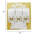 thumbnail image 5 of Gift Cards Happy Wedding Three Bronzing Greeting Card Wedding Blessing Invitation Letter Purpose Tabletop Ornament Easter Greeting Card Love Greeting Card Holiday Cards Easter Cards Spring Greeting C, 5 of 5