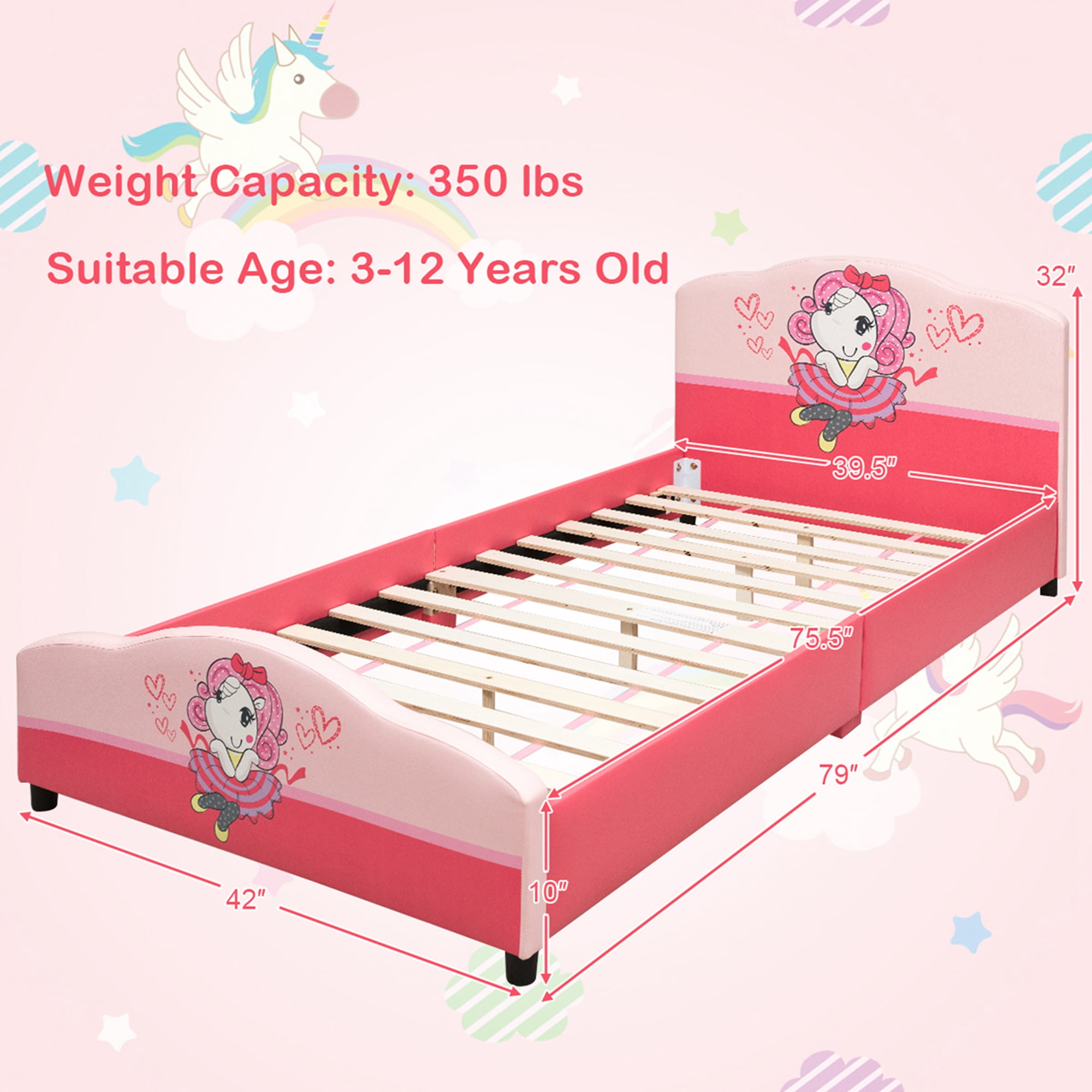 Amazon.com: Velvet Queen Size Platform Bed with Flower