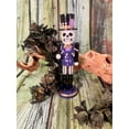 thumbnail image 2 of Santa'S Workshop 14"" Voodoo Nutcracker Purple (70172), 2 of 5