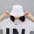 thumbnail image 2 of SikaFu Unisex Cotton UV Sunbonnet Outdoor Hip Hop Fisherman Hat Men Summer Travel Beach Sun boonie Hat Foldable Sun Hat Bucket Cap, 2 of 6