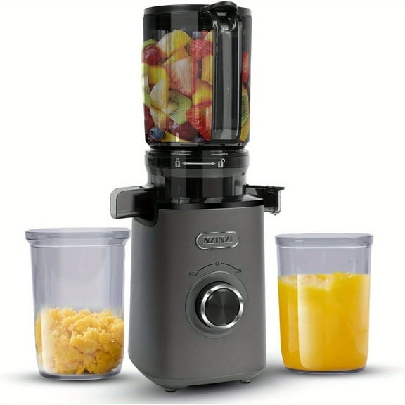 NZINZI 50-Speed Juice Press Electric Juicer, Gray