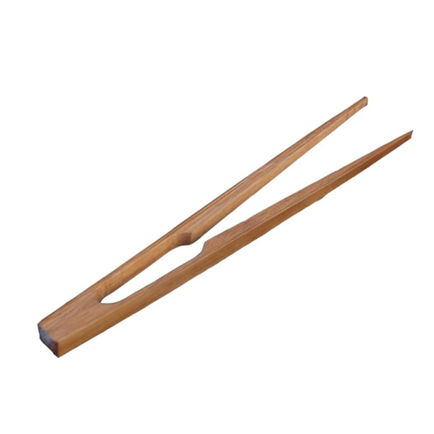 Bamboo Wood Toasting Tongs, Sugar Iced Tea Tongs, Wooden , Chinese
