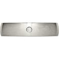 thumbnail image 4 of Stainless Steel Brushed With Cz Half Round 5.5mm Band (Size 6.5) Made In China sr506-6.5, 4 of 5