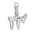 thumbnail image 3 of 14k White Gold Chai (Life) Pendant, 3 of 3