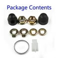 thumbnail image 4 of Ebikes E-Bike Hub Motor Axle/for M14 Lock Nut/Lock Washer/Spacer/Nut Cover M14 Front, 4 of 4
