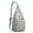 Grey, variant on Sushi Sling Backpack – Cute Japanese Food Cartoon Crossbody Daypack for Women, Teens & Foodies – Sushi Roll & Avocado Print Bag for Travel, Hiking, School & Sushi Parties