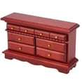 thumbnail image 3 of Gabinete de Casa de Muñecas de Madera, Confiabilidad Simulando Gabinete en Miniatura, Juguete para Muñecas, 3 of 7