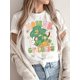 thumbnail image 1 of St. Patrick'S Day Inspired "HOWDY GO LUCKY" T-Shirt, Crew Neck Tee, Regular Fit, with Short Sleeves, Slight Stretch, 1 of 7