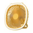thumbnail image 1 of Ventilador de Ventilador colgante USB Recargable Atenuación continua con de amarillo Gloria Ventilador, 1 of 8