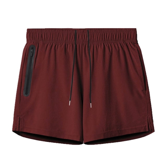 Dagugfen Mens Shorts Elastic Waist Drawstring Side Split Loose Lightweight Workout Athletic Shorts Fashion