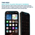 thumbnail image 2 of Tech Armor Privacy Screen Protector for iPhone 16 Plus - Ballistic Tempered Glass, Anti-Spy, Case Friendly, Easy Installation, Bubble Free, Touch Support, 1 Pack, 2 of 6