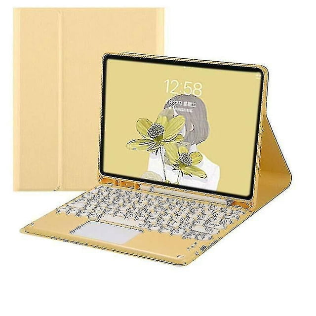Bluetooth Keyboard With Stand Case Cover compatible Ipad Air 4 10.9" High quality Gift