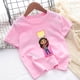 thumbnail image 3 of Gabbys Dollhouses camiseta con letras A B C para niños, combinación de nombre, ropa informal Kawaii de dibujos animados, Tops Harajuku para niñas, 3 of 5