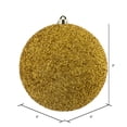 thumbnail image 5 of Vickerman 8" Gold Beaded Ball Ornament, 2 per Bag, 5 of 5