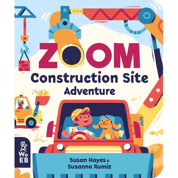 Pre-Owned Zoom: Construction Site Adventure (Board book) 1912920425 9781912920426
