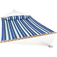 thumbnail image 5 of Sunnydaze 2-Person Polyester Spreader Bar Hammock with Stand, 450 lb Capacity - Catalina Beach, 5 of 6