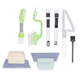 thumbnail image 2 of Corner Clean Brush, Groove Cleaning Tool Wear Resistance Simple Operating Flexible Non Slip Handle ABS  for Shutter for Dust Cleaner, 2 of 8