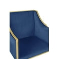 thumbnail image 6 of Chic Home Homer Modern Contemporary Velvet Accent Chair, 6 of 6