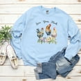 thumbnail image 4 of Love Your Flock Sweatshirt, Flock of Ducks Sweatshirt, Christmas Gift for Her, Womens Long Sleeve Shirt, Fall Sweatshirt, Teacher Gift, 4 of 10