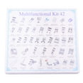 thumbnail image 2 of Zootealy 42 Pcs Sewing Machine Presser Feet Set, Professional Sewing Crafting Presser Foot Feet for Janome Brother Singer Sewing Machine Parts & Accessories, Blind Stitch Darning Presser Feet Kit, 2 of 6