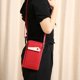 thumbnail image 5 of 180x200cm Black and white stripe Bolsa de mensajero Horizontal para mujer, nueva tendencia de Pu, bolso Simple de gran capacidad para teléfono móvil para estudiantes, 5 of 5