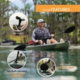 thumbnail image 6 of (3 pack) Lifetime Tamarack Angler 10 ft. Sit-on-Top Kayak, Moss Fusion (91194), 6 of 21