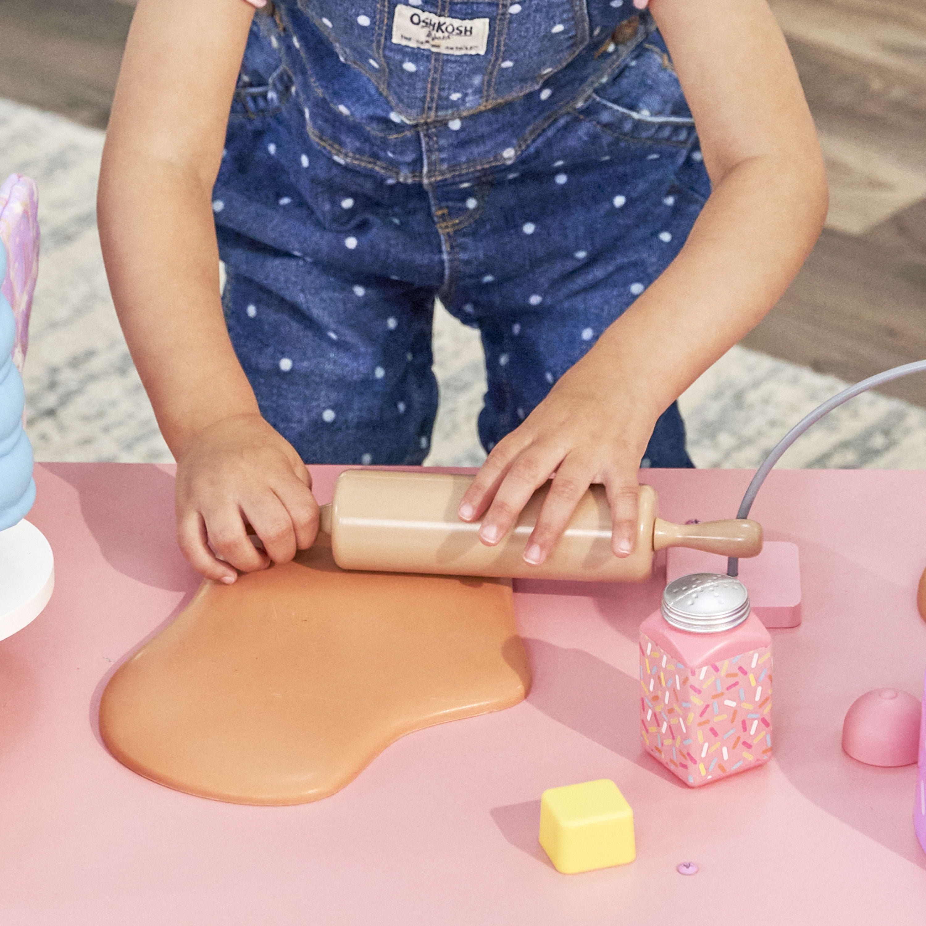 KidKraft Foody Friends: Baking Fun Unicorn Wooden Toddler Activity Set