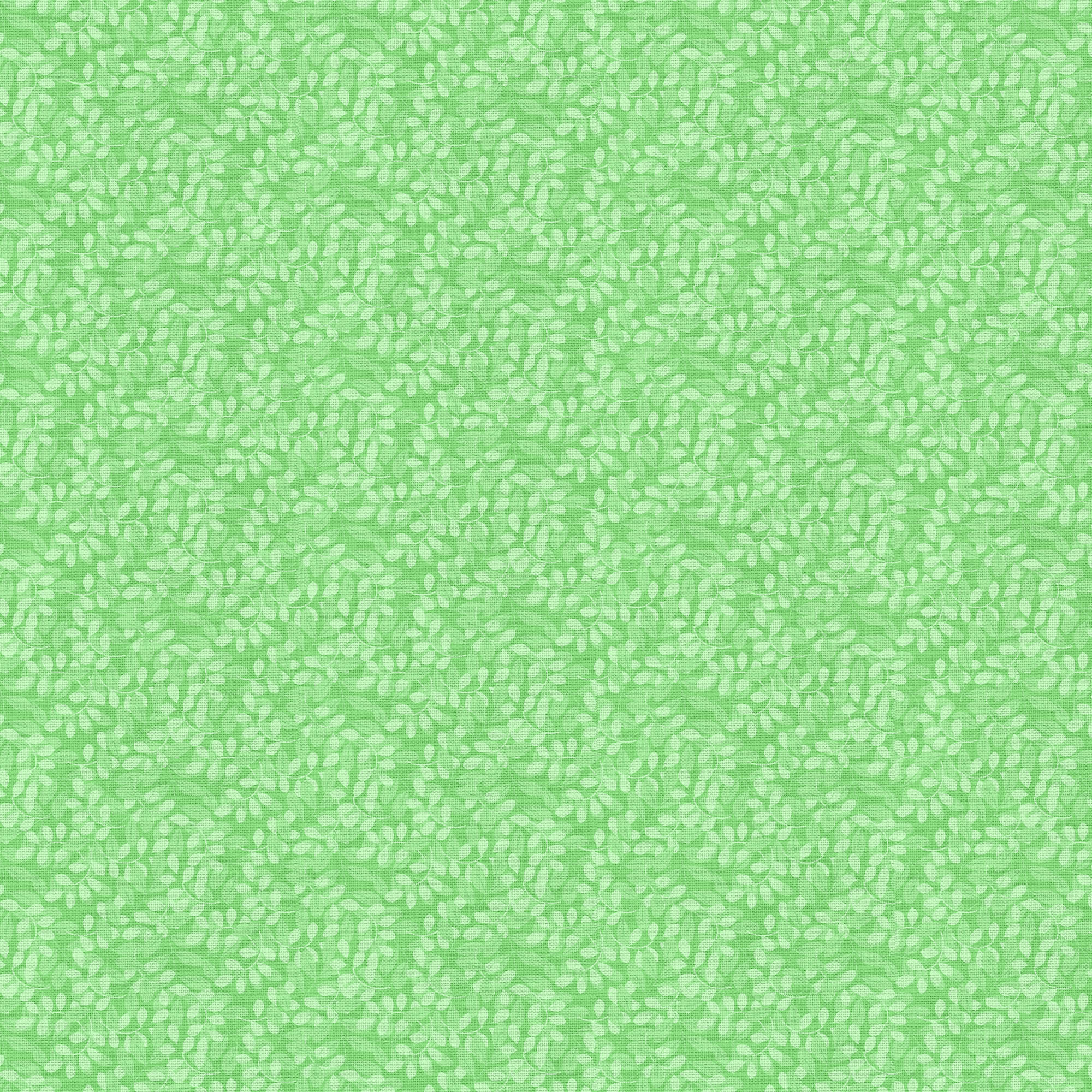 Create It 2 yard Cotton Floral Texture Precut Sewing & Craft Fabric, Green 1 Piece