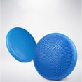 thumbnail image 2 of Newly Upgraded Version Durable Inflatable Yoga Massage Ball Pad Universal Sports Gym Fitness Yoga Wobble Stability Balance Disc Cushion Mat Blue, 2 of 5