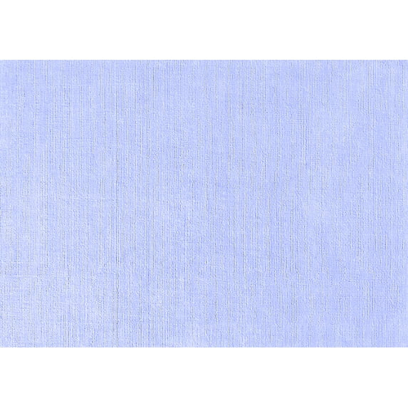 Ahgly Company Machine Washable Indoor Rectangle Solid Blue Modern Area Rugs, 6' x 9'