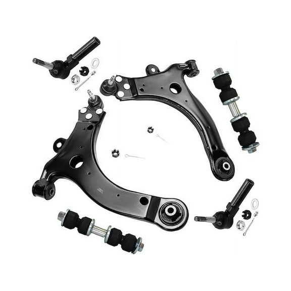 Front Control Arm Sway Bar Link Tie Rod Kit - Compatible with 2005 - 2009 Buick LaCrosse 2006 2007 2008