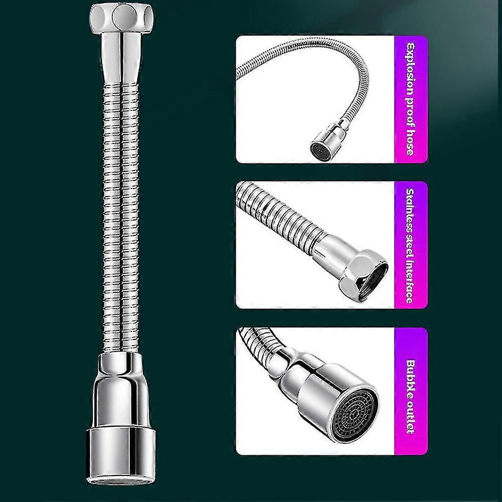 Universal Rotatable Faucet Extenders Anti-splash Head Nozzle Aerator For Home Kitchen Bathroom
