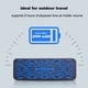 thumbnail image 5 of Altavoz Bluetooth Inalámbrico S19, Subwoofer, Radio Portátil para Exteriores, Coche, Teléfono Móvil, Ordenador, Audio Inteligente, Color Negro., 5 of 5