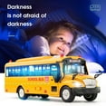 thumbnail image 4 of (For 3-6 years)Simulation Inertial School Bus Toys School Car Model Lighting Car Toys for Kids Educational Interactive Toys, 4 of 8