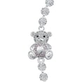 thumbnail image 2 of JOYARIS Pulsera Chica Oso Corazón Regalo Amor Zirconias Plata 925 Talla Largo / Ancho 18.5 cm x 3 mm PT-0001063, 2 of 4