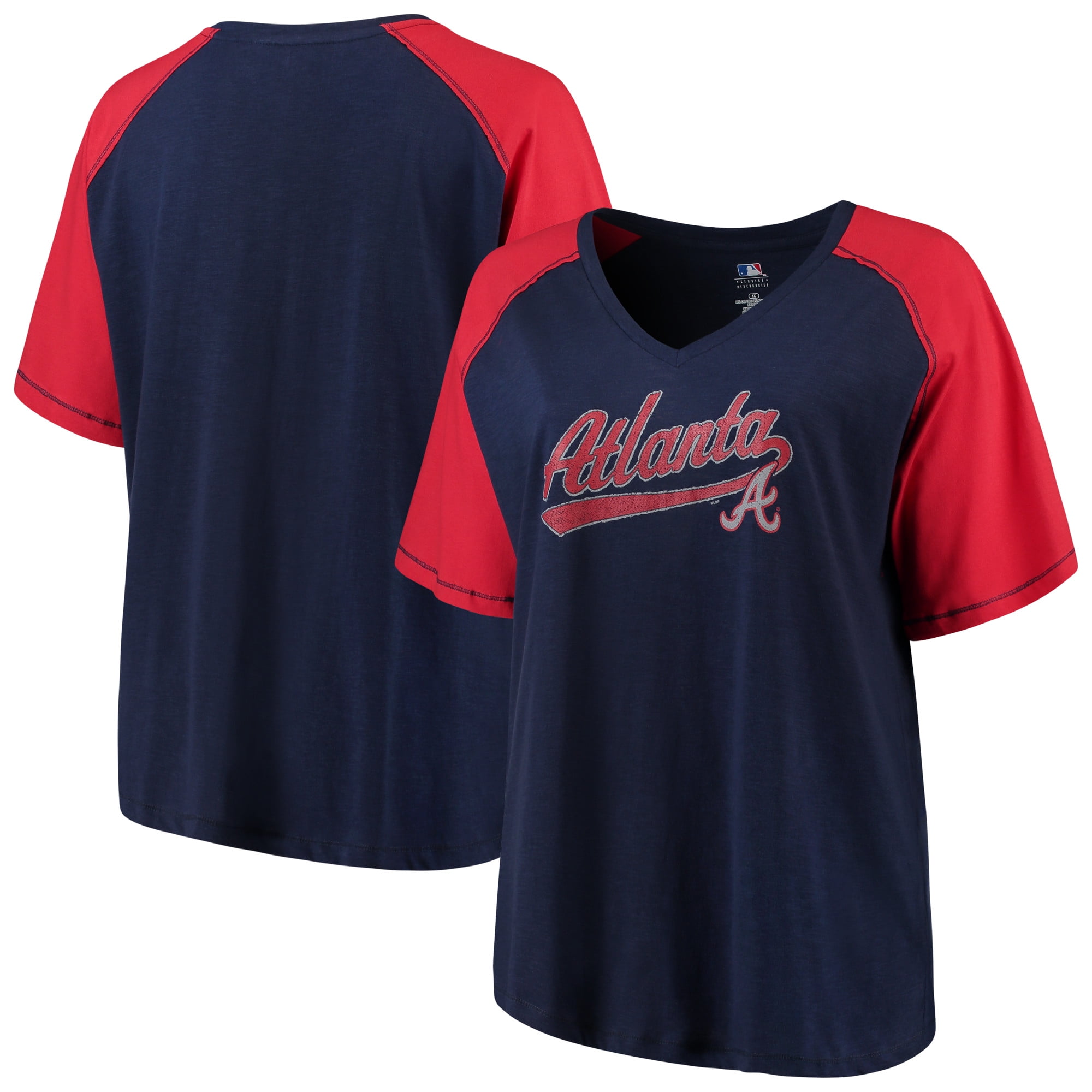 nike women's atlanta braves shirt