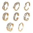thumbnail image 1 of Bagues d'Orteil en Cuivre pour Femmes Bagues d'Orteil Ouvertes Bague de Queue Ajustable, 1 of 5
