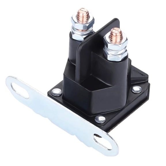NATEFEMIN Quality 12V Starter Solenoid with 1/4 Inch Bolt for Snapper for Toro Mowers & Tractors