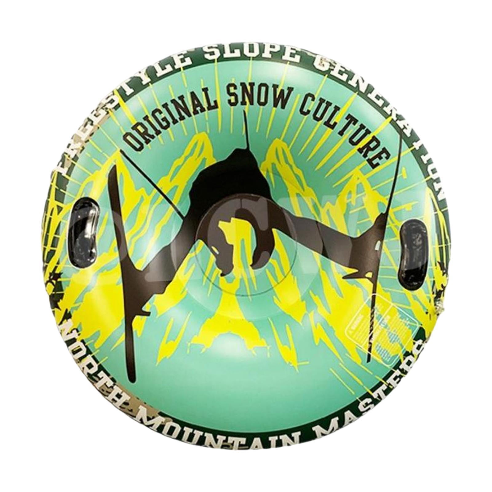 Baoblaze Inflatable Snow Tube Accessories Inflatable Sled for Sledding Outdoor Skiing