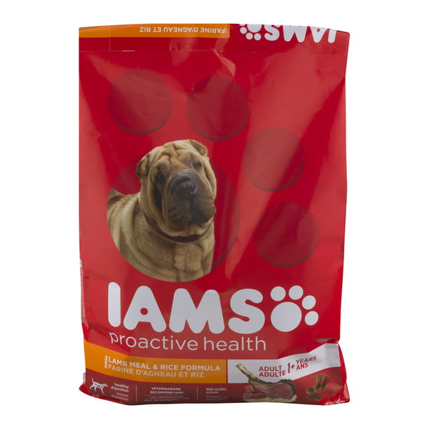 Iams Proactive Health Adult With GrassFed Lamb Dry Dog Food, 12.5 Lb