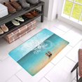 thumbnail image 3 of MKHERT Life is Better in Flip-Flops Summer Inspiration Quote on Seascape Doormat Rug Home Decor Floor Mat Bath Mat 23.6x15.7 inch, 3 of 3