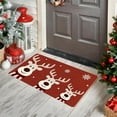 thumbnail image 6 of Boovnll Christmas Door Mat - 16x24" Non-Slip Catch Mud Printed Christmas Doormat Winter Holiday Decor for Indoor, Outdoor, Home, Entrance, Kitchen, Christmas Decorations, 6 of 6