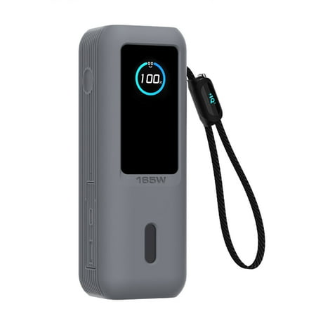 Zeiwohndc Silicone Travel Carrying Case for 165W Power Banks Storage Bag