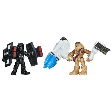 Star Wars Galactic Heroes Chewbacca & First Order TIE Pilot