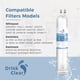 thumbnail image 3 of Filtro de agua de repuesto DrinkClear EDR3RXD1 para refrigerador, 3 of 9