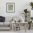 thumbnail image 3 of Stupell Industries Eclectic William Morris Green Tones Black Framed Print Under Glass, 13 x 16, by Lil' Rue, 3 of 8
