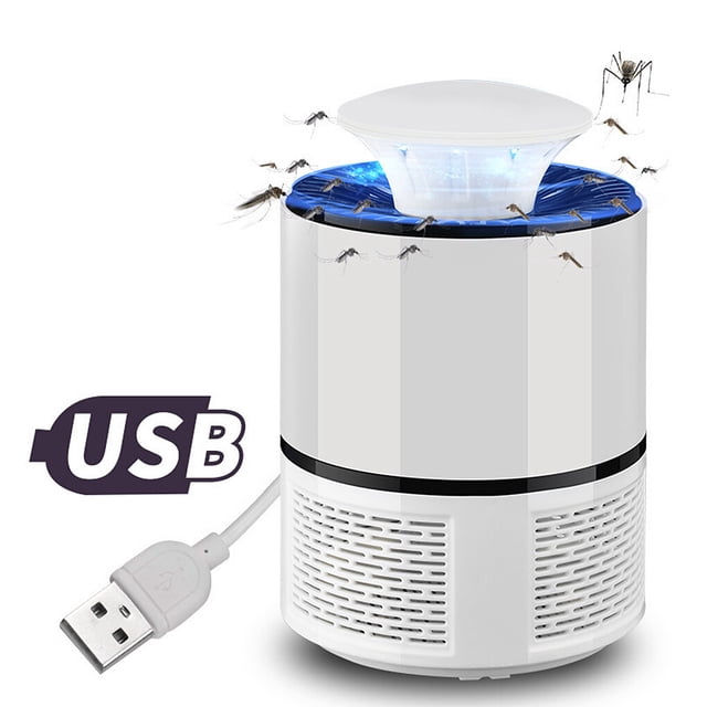 Toystoory 1 Uds. Lámpara eléctrica para matar mosquitos de onda eléctrica USB 20㎡ lámpara eléctrica para matar mosquitos Led Bug Repelente de insectos y plagas