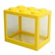 thumbnail image 1 of de de acuario de 2 piezas, bloques de construcción superpuestos de escritorio ecológico amarillo Yuyangstore Tanque de acuario de escritorio, 1 of 8